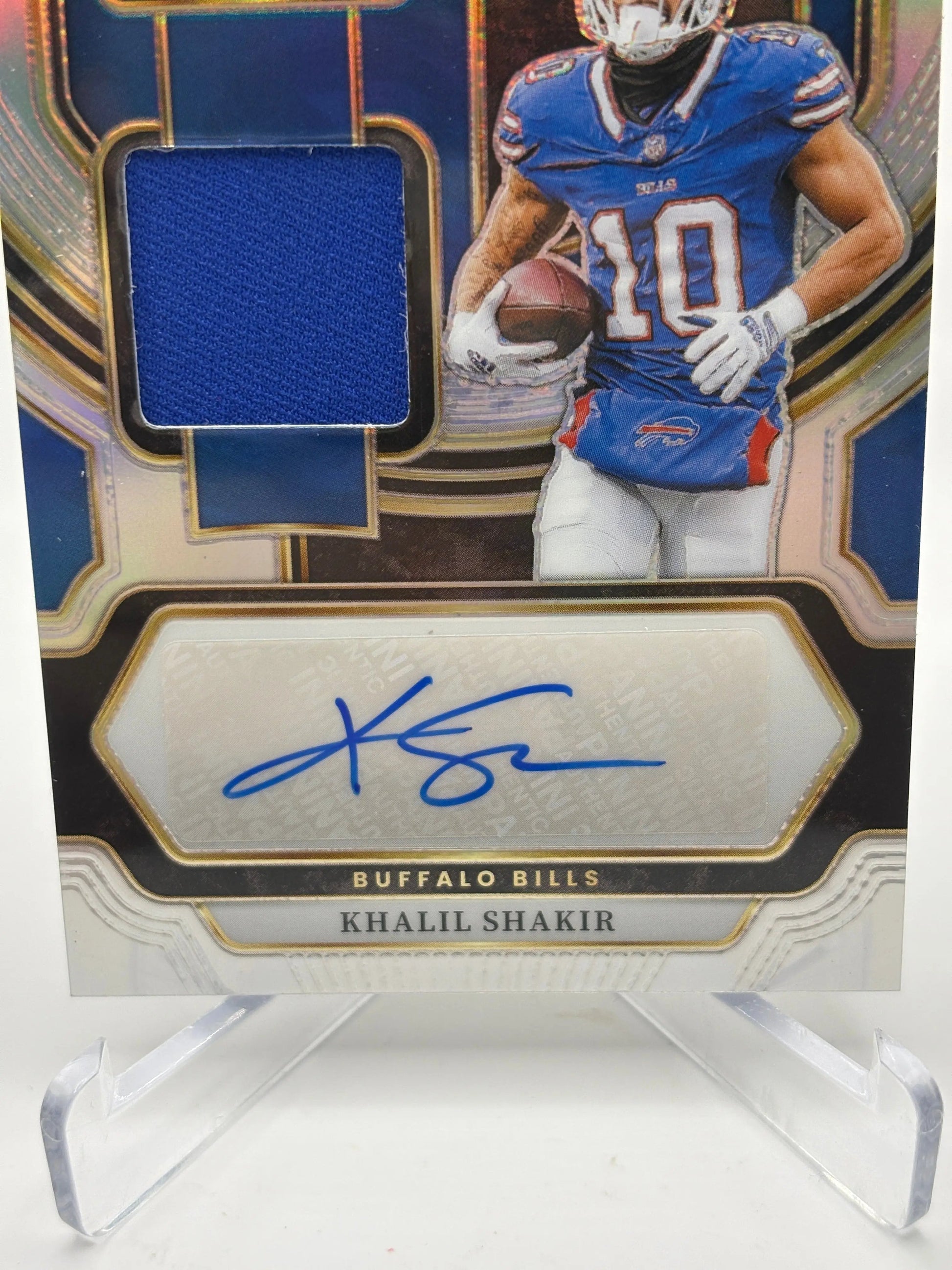2023 Panini Select Football - #SM-KS Khalil Shakir 148/199 Patch Auto FRENLY BRICKS - Open 7 Days
