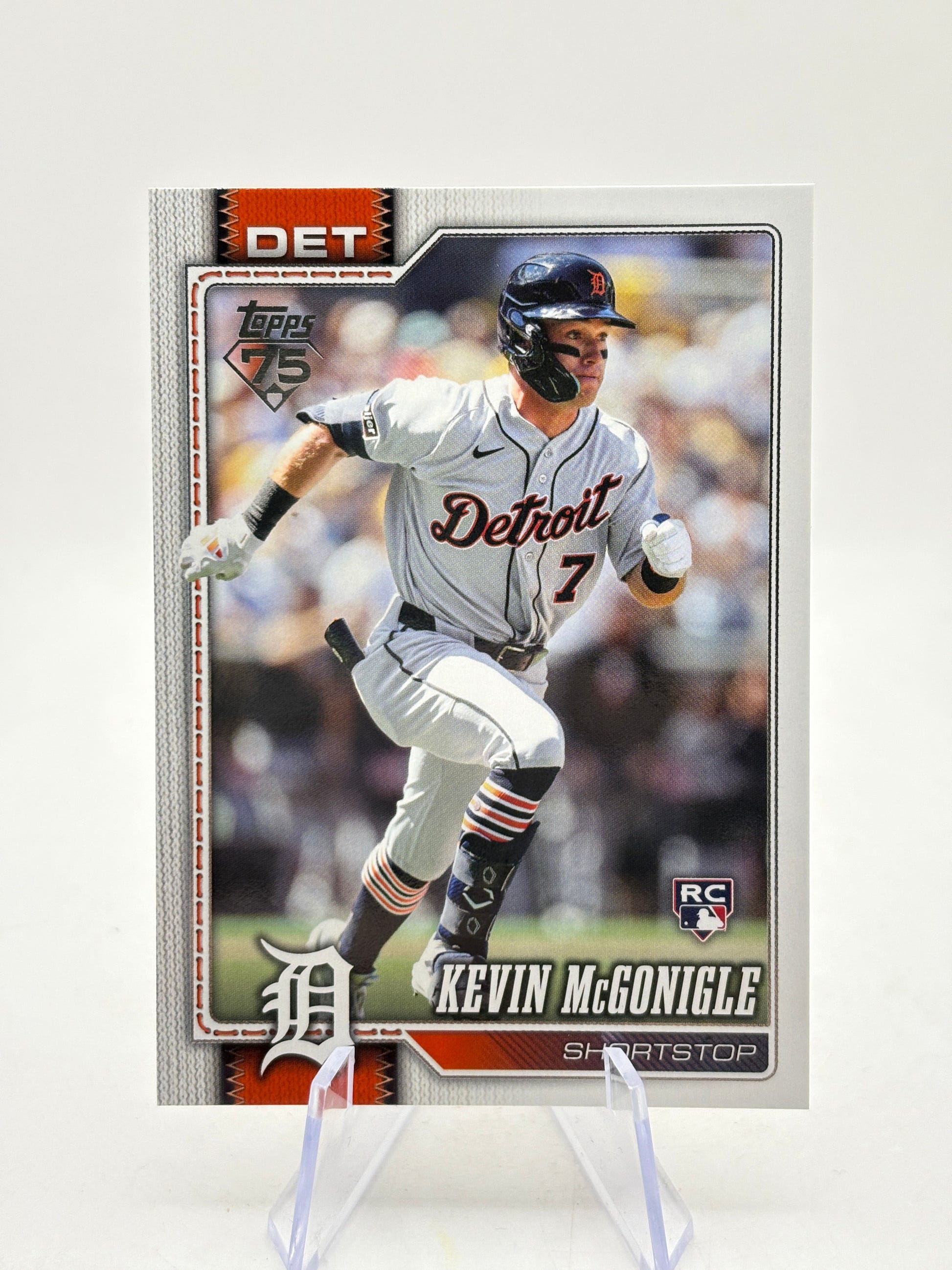 2026 Topps Series 2 Kevin McGonigle Rookie Short Print #697 Tigers RC SP FRENLY BRICKS - Open 7 Days image 1