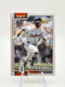 2026 Topps Series 2 Kevin McGonigle Rookie Short Print #697 Tigers RC SP