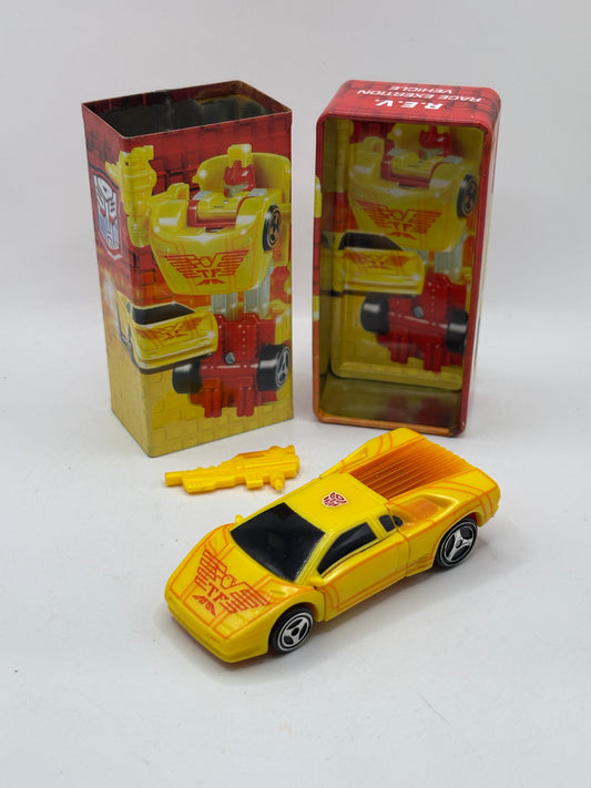 2001 Vintage Transformers R.E.V Race Exertion Vehicle Tiny Tins Action Figure FRENLY BRICKS - Open 7 Days
