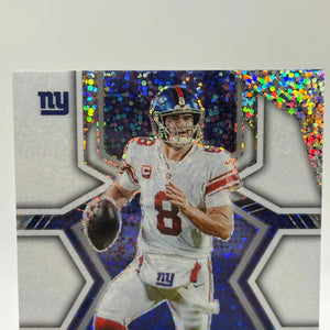 2022 Panini Mosaic Football #145 Daniel Jones White Sparkle Prizm FRENLY BRICKS - Open 7 Days