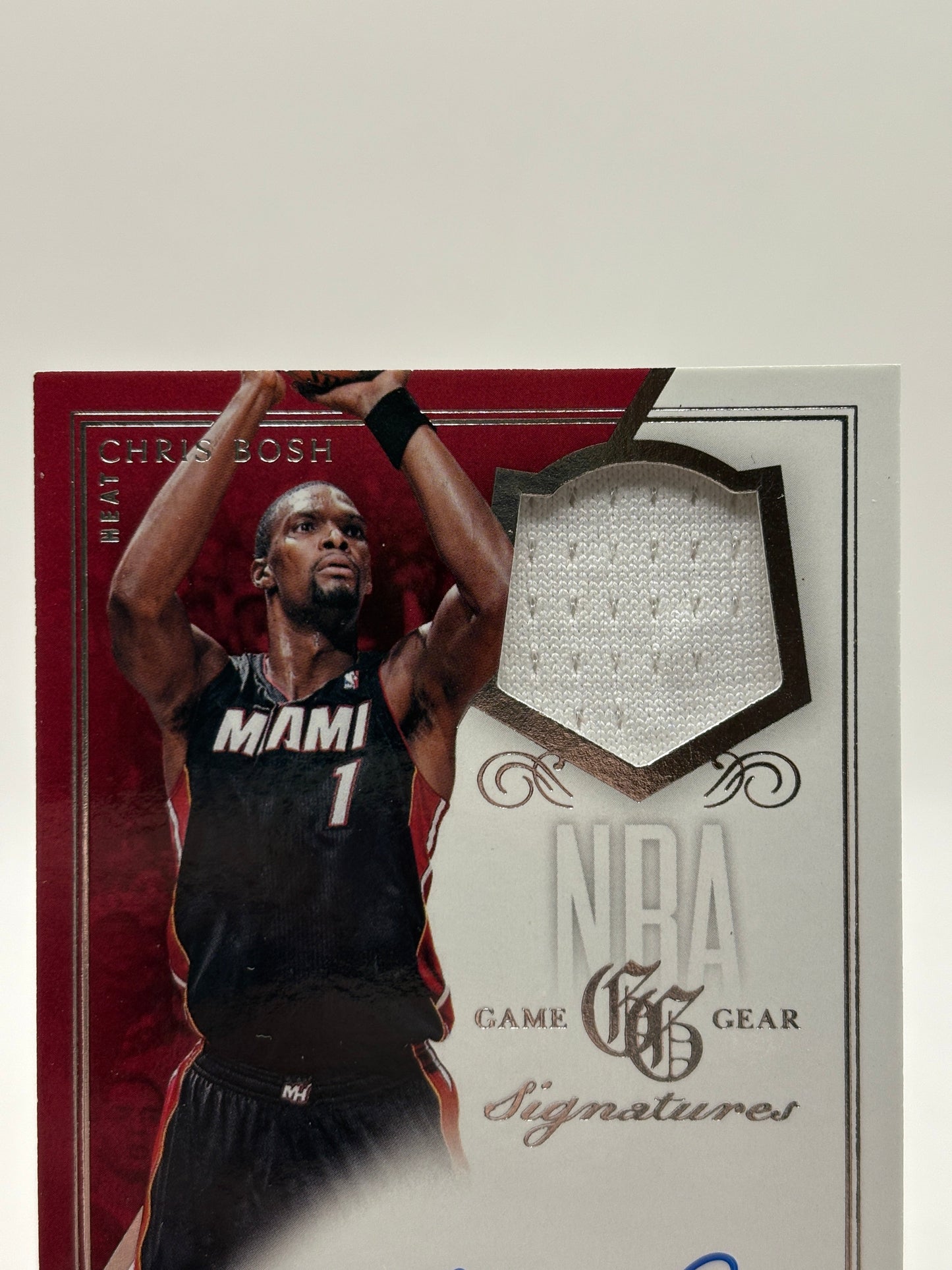 2014 Panini National Treasures #GS-CB Chris Bosh Patch Auto /49 FRENLY BRICKS - Open 7 Days