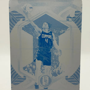 2023 Panini Chronicles Los Angeles Clippers Brandon Boston Jr. #599 Cyan Plate 1/1 FRENLY BRICKS - Open 7 Days