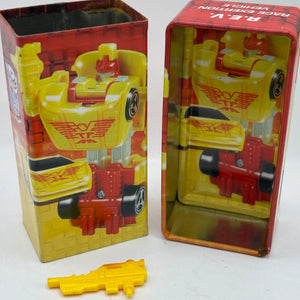 2001 Vintage Transformers R.E.V Race Exertion Vehicle Tiny Tins Action Figure FRENLY BRICKS - Open 7 Days