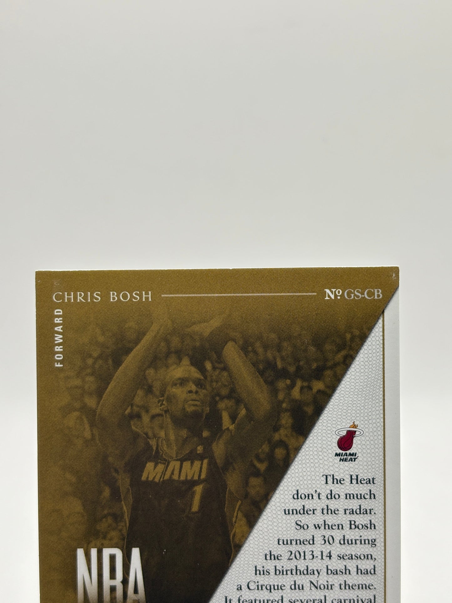 2014 Panini National Treasures #GS-CB Chris Bosh Patch Auto /49 FRENLY BRICKS - Open 7 Days