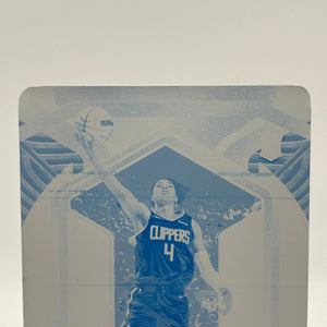 2023 Panini Chronicles Los Angeles Clippers Brandon Boston Jr. #599 Cyan Plate 1/1 FRENLY BRICKS - Open 7 Days