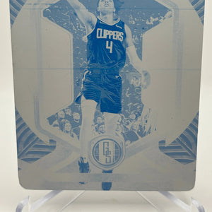 2023 Panini Chronicles Los Angeles Clippers Brandon Boston Jr. #599 Cyan Plate 1/1 FRENLY BRICKS - Open 7 Days