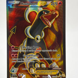 Pokemon TCG XY Breakthrough - Houndoom EX 153/162 Full Art NM (1) FRENLY BRICKS - Open 7 Days