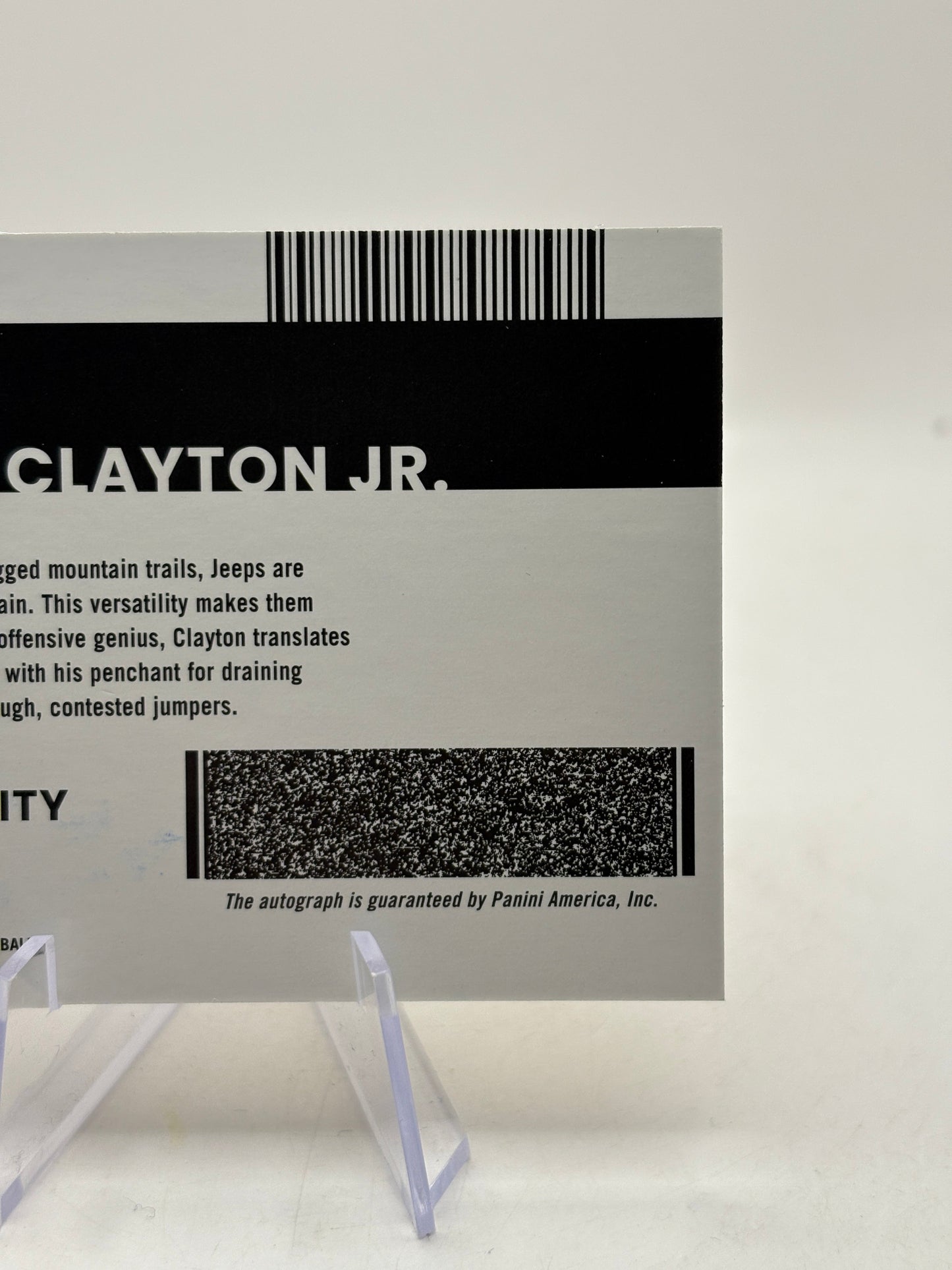 Walter Clayton Jr 2025-26 Donruss License to Drive Rookie RC Auto /10 FRENLY BRICKS - Open 7 Days