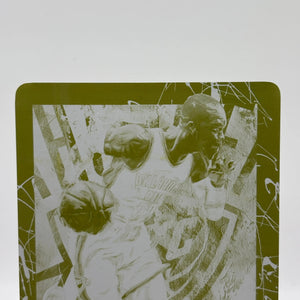 2018-19 Panini Court Kings Dennis Schroder 1/1 YELLOW PLATE FRENLY BRICKS - Open 7 Days