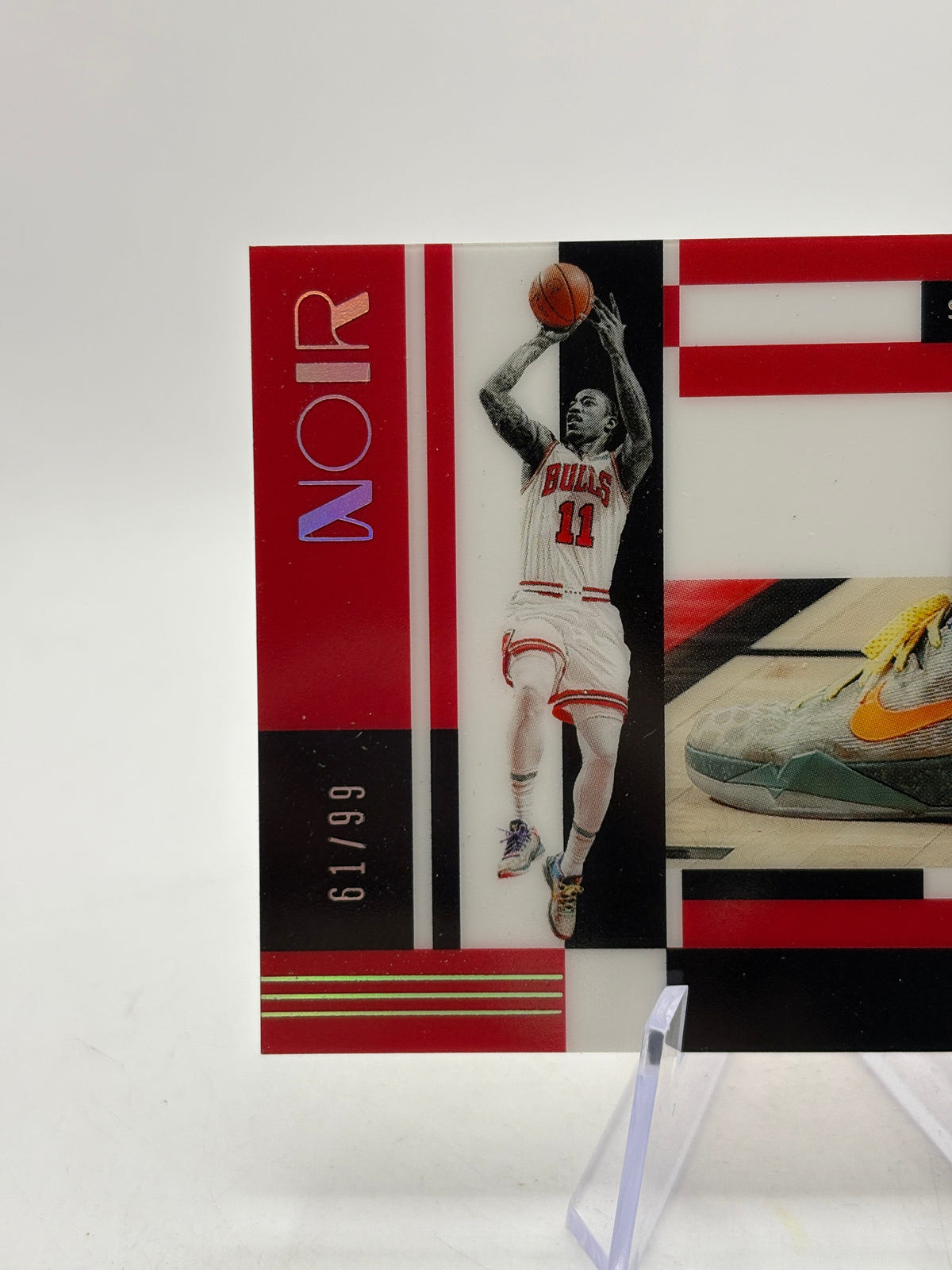 2024 Panini Noir DeMar DeRozan Sneaker Spotlight Holo #/99 Chicago Bulls FRENLY BRICKS - Open 7 Days image 2