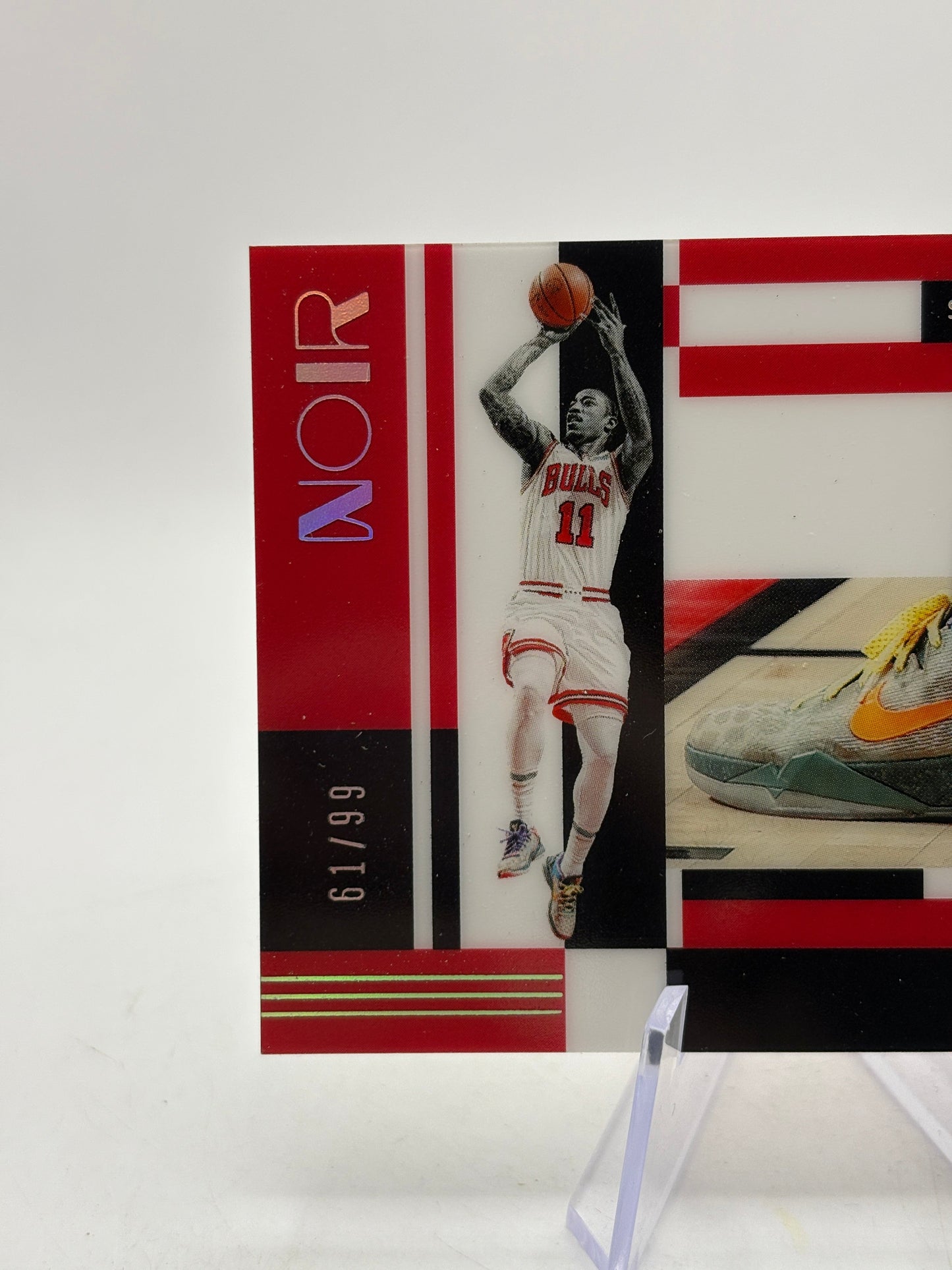 2024 Panini Noir DeMar DeRozan Sneaker Spotlight Holo #/99 Chicago Bulls FRENLY BRICKS - Open 7 Days