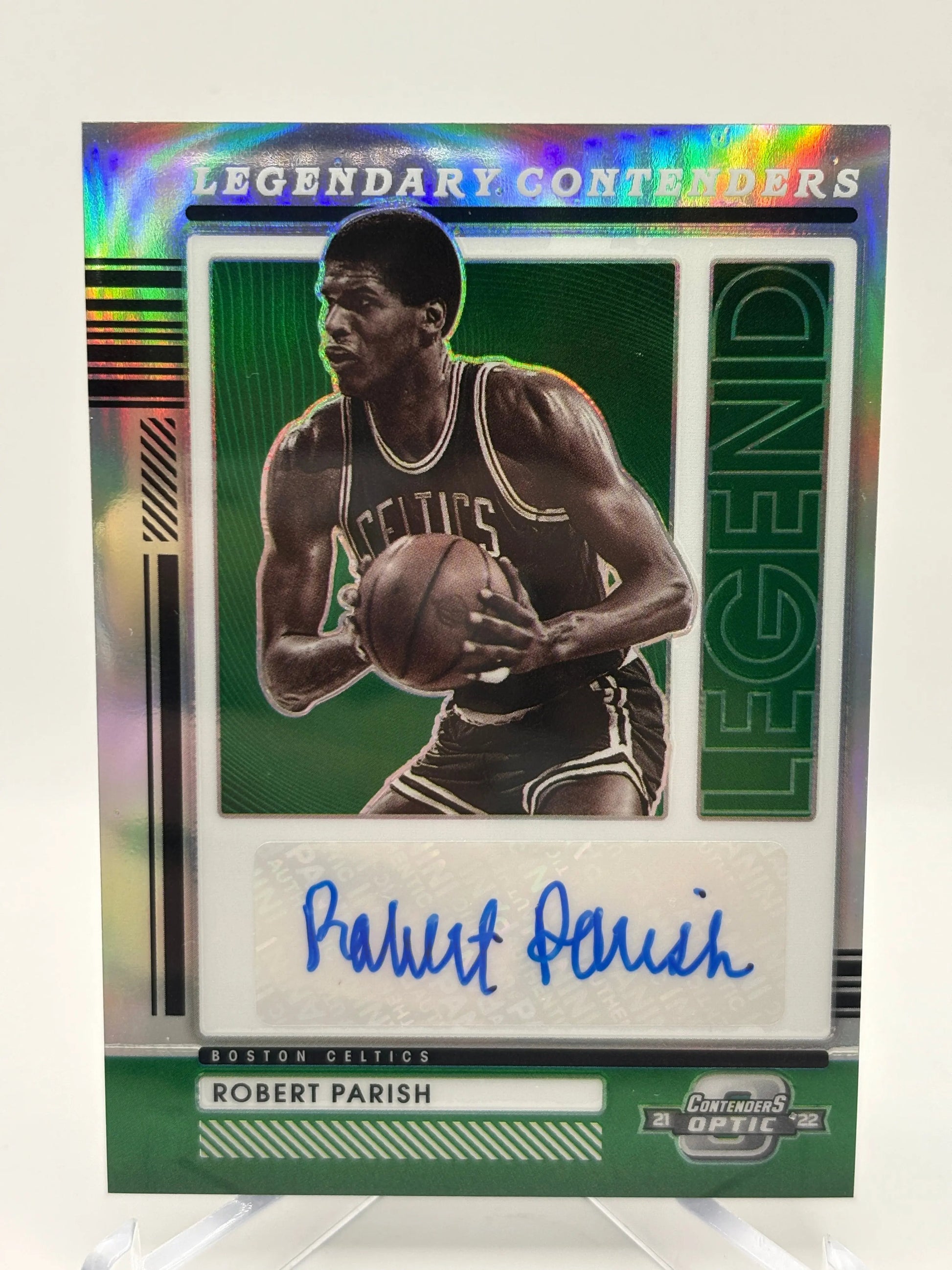 2021-22 Panini Contenders Optic #LCA-RPA Robert Parish /149 Auto FRENLY BRICKS - Open 7 Days