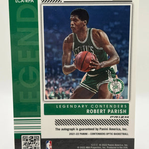 2021-22 Panini Contenders Optic #LCA-RPA Robert Parish /149 Auto FRENLY BRICKS - Open 7 Days