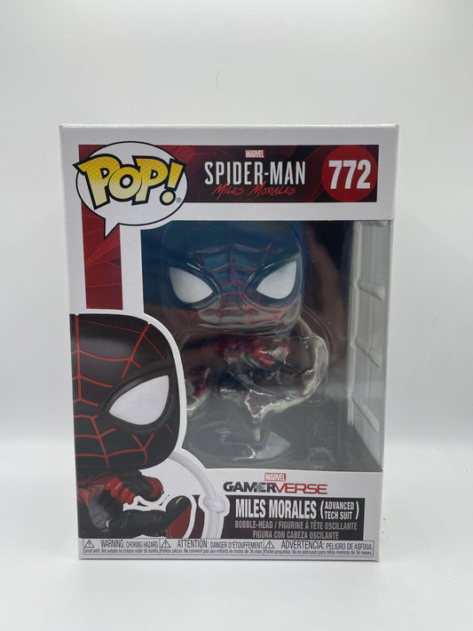 Funko POP! Marvel spider-man Miles Morales #772 Miles Morales (advanced tech suit) FRENLY BRICKS - Open 7 Days