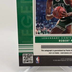 2021-22 Panini Contenders Optic #LCA-RPA Robert Parish /149 Auto FRENLY BRICKS - Open 7 Days