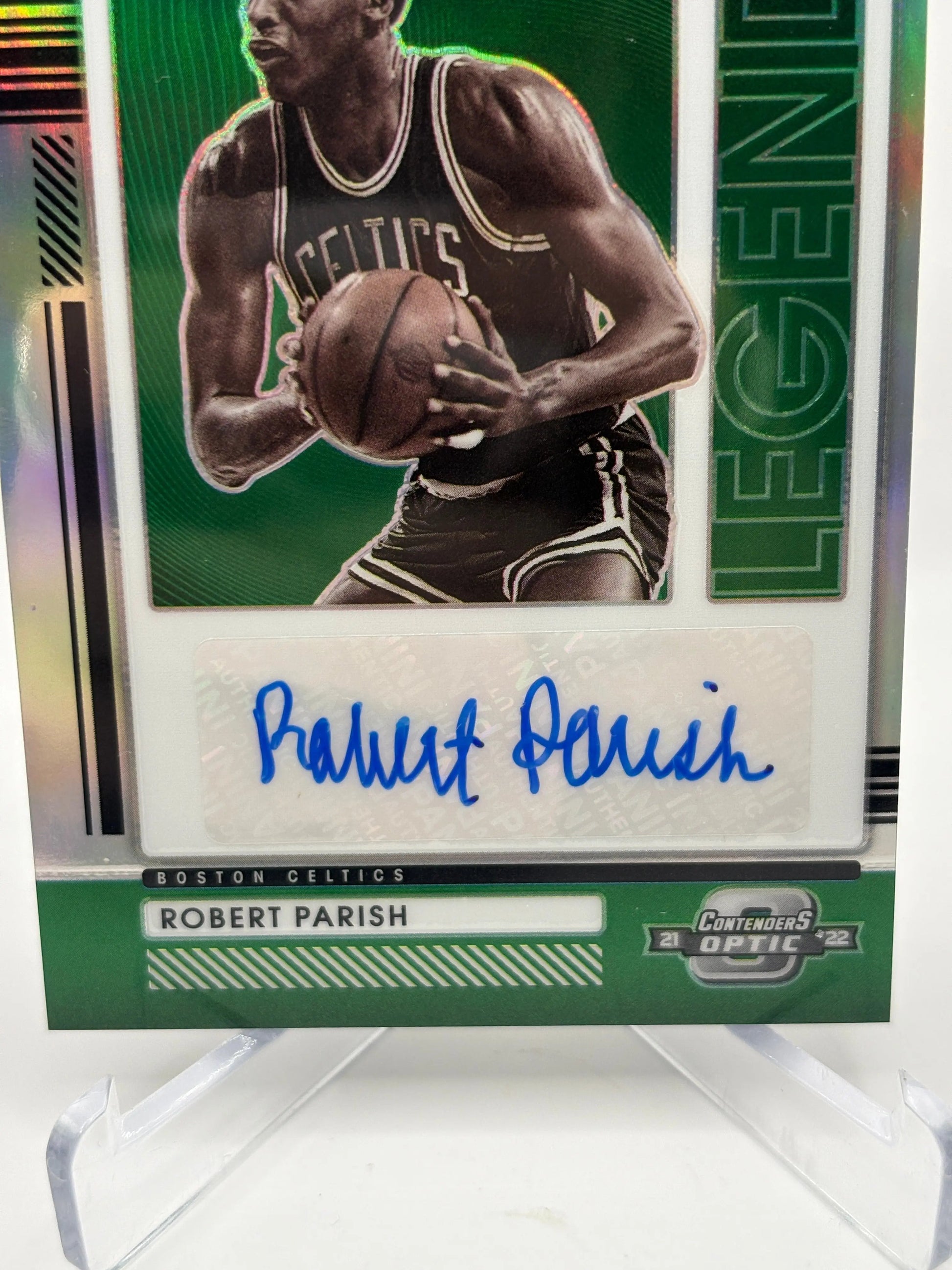 2021-22 Panini Contenders Optic #LCA-RPA Robert Parish /149 Auto FRENLY BRICKS - Open 7 Days