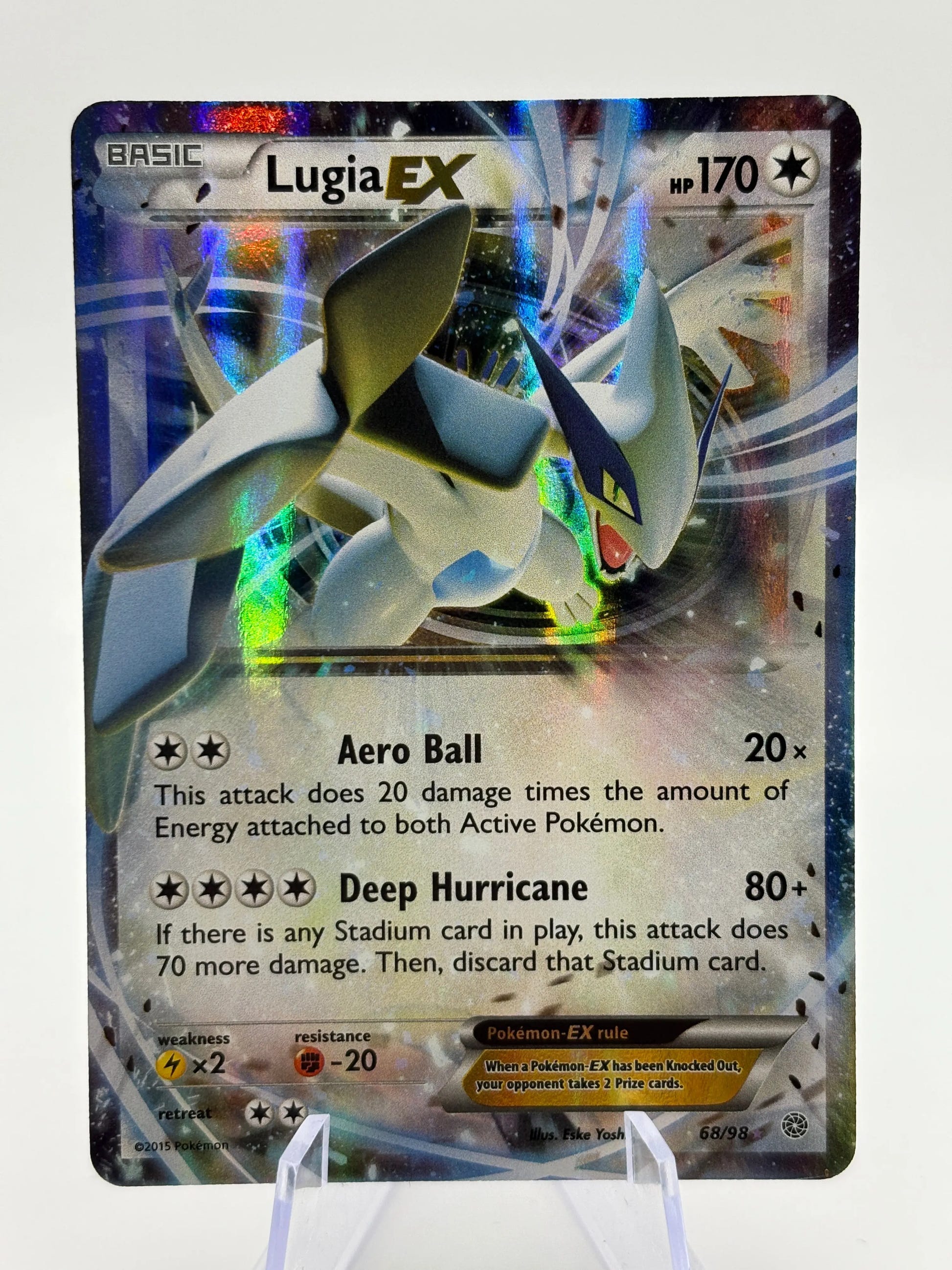 Pokemon TCG XY Ancient Origins - Lugia EX 68/98 Rare NM (2) FRENLY BRICKS - Open 7 Days image 1