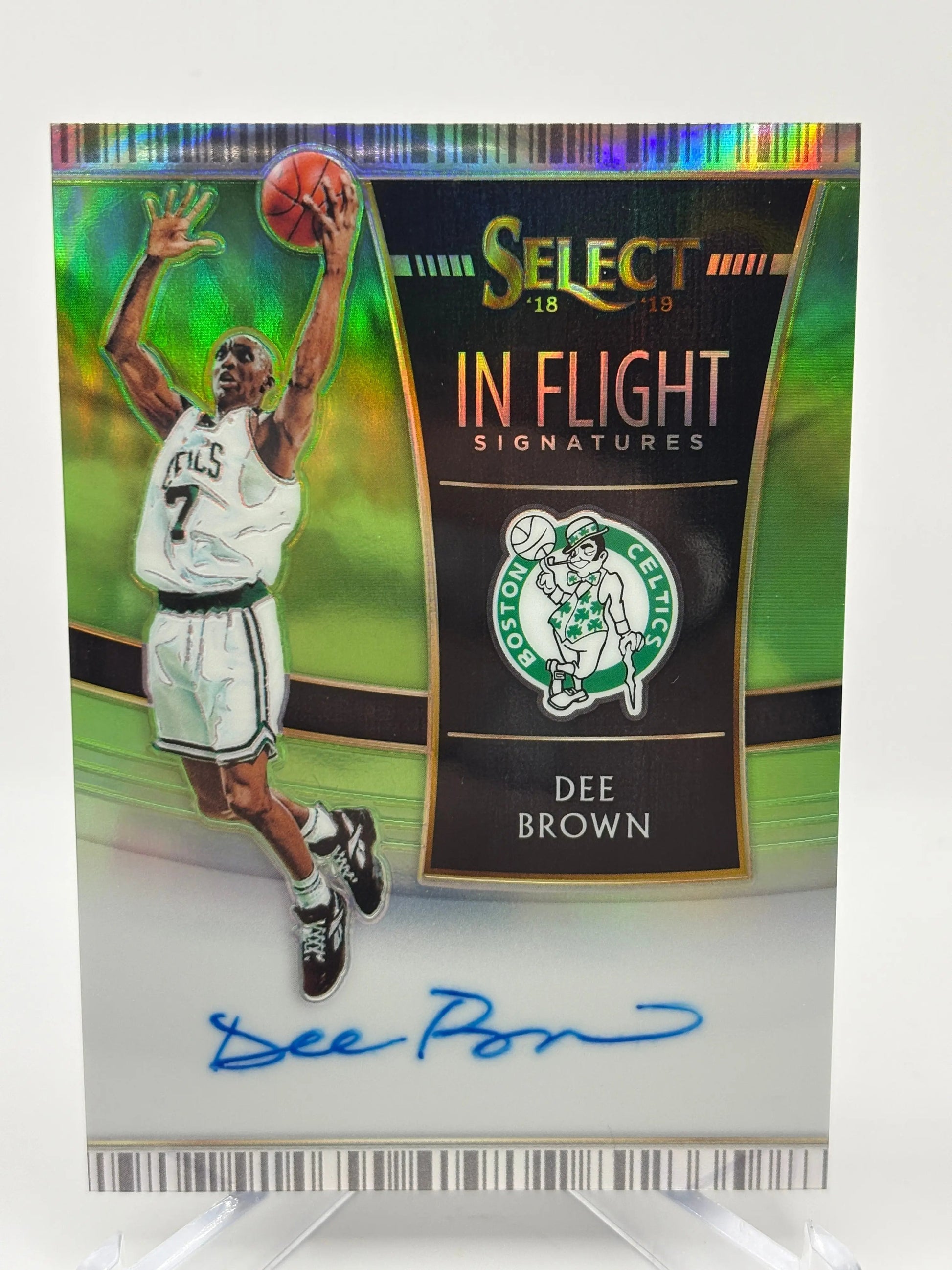 2018-19 Panini Select Basketball #IF-DBR Dee Brown /99 Auto In Flight FRENLY BRICKS - Open 7 Days