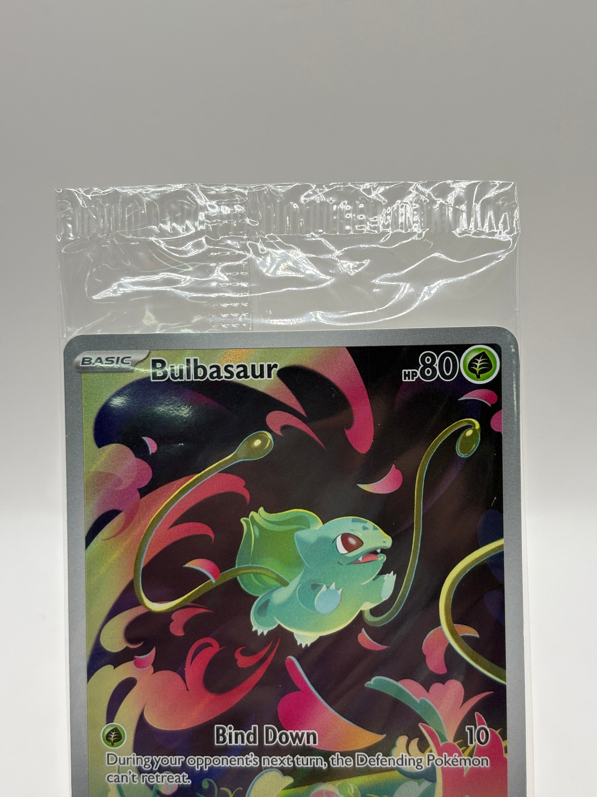 Pokemon TCG Mega Evolution - Bulbasaur 133/132 Illustration Rare Stamped Sealed FRENLY BRICKS - Open 7 Days