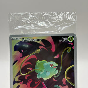 Pokemon TCG Mega Evolution - Bulbasaur 133/132 Illustration Rare Stamped Sealed FRENLY BRICKS - Open 7 Days