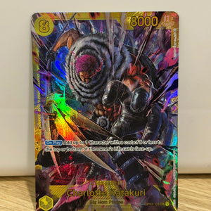 One Piece Card Game OP03-123 Charlotte Katakuri SEC PRB01 | English NM FRENLY BRICKS - Open 7 Days