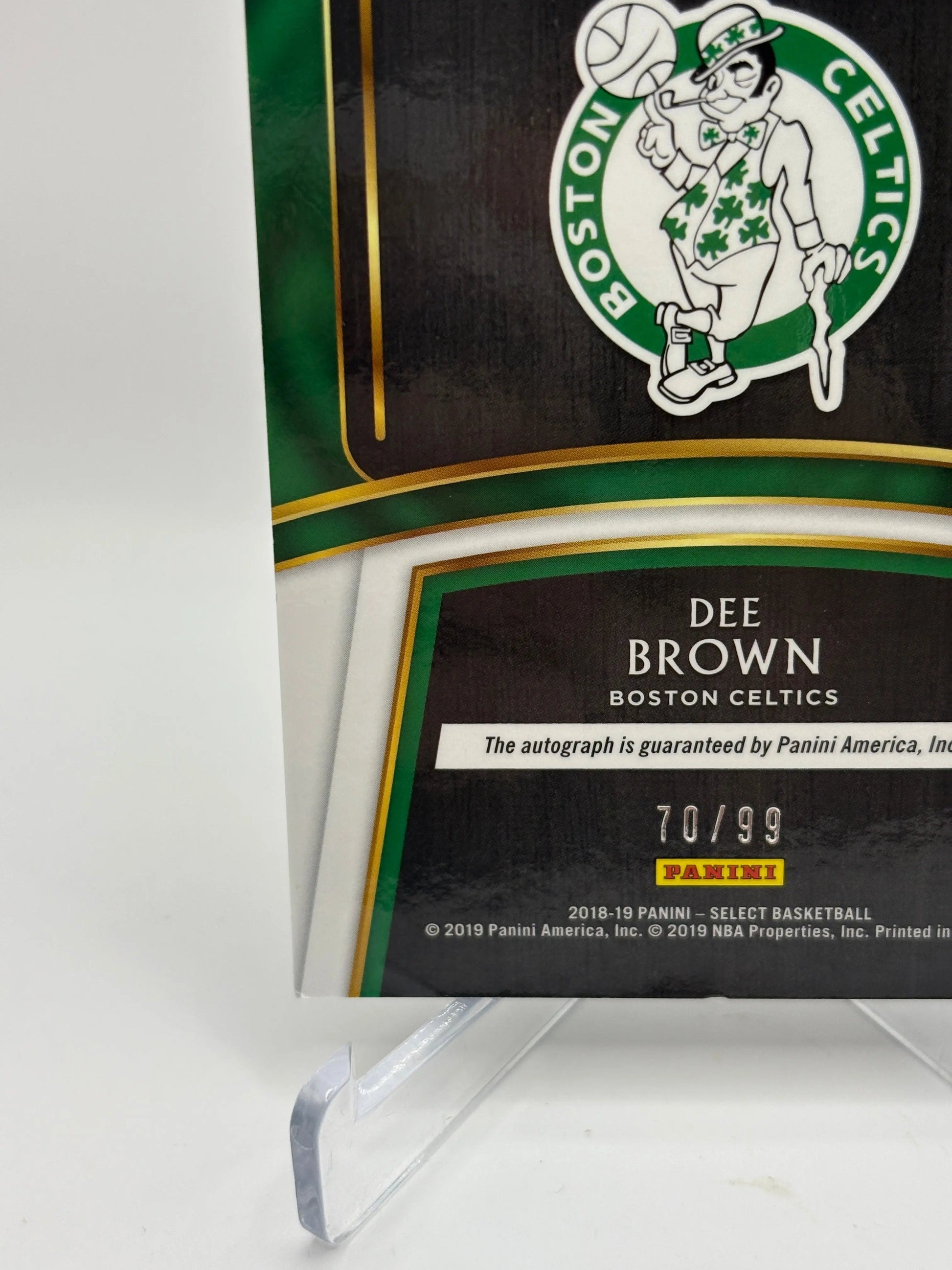 2018-19 Panini Select Basketball #IF-DBR Dee Brown /99 Auto In Flight FRENLY BRICKS - Open 7 Days