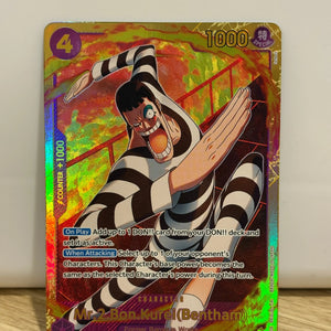 Mr.2.Bon.Kurei ( Bentham ) EB01-061 SEC Memorial Collection English One Piece NM FRENLY BRICKS - Open 7 Days