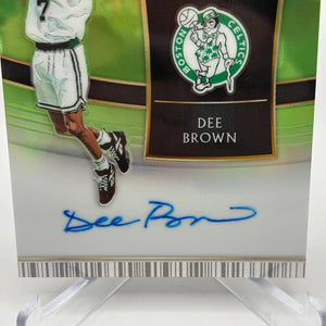 2018-19 Panini Select Basketball #IF-DBR Dee Brown /99 Auto In Flight FRENLY BRICKS - Open 7 Days