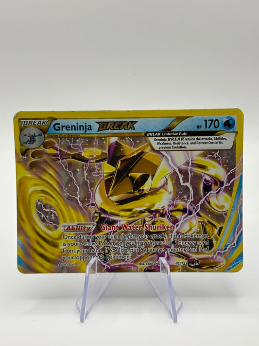Pokemon TCY XY Breakpoint - Greninja Break 41/122 HP (2) FRENLY BRICKS - Open 7 Days