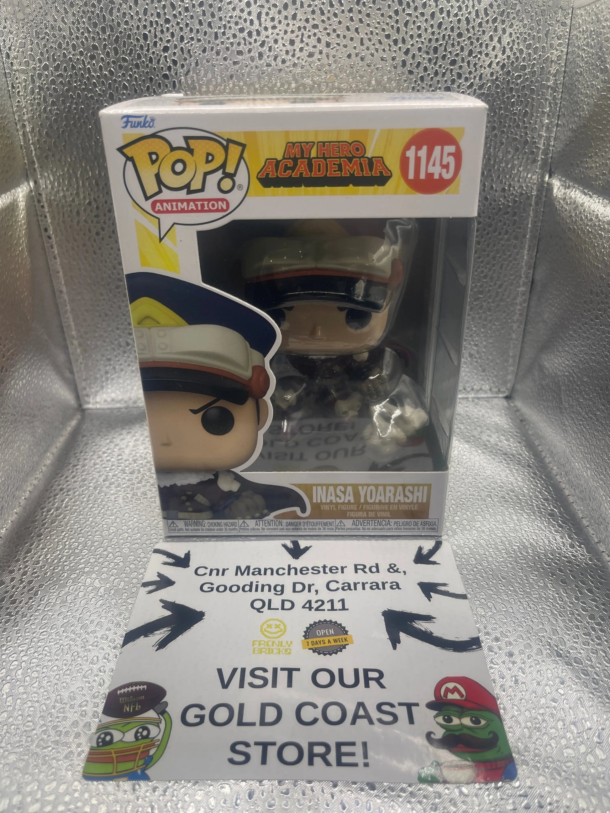 Funko POP! My Hero Academia Inasa Yoarashi #1145 FRENLY BRICKS - Open 7 Days