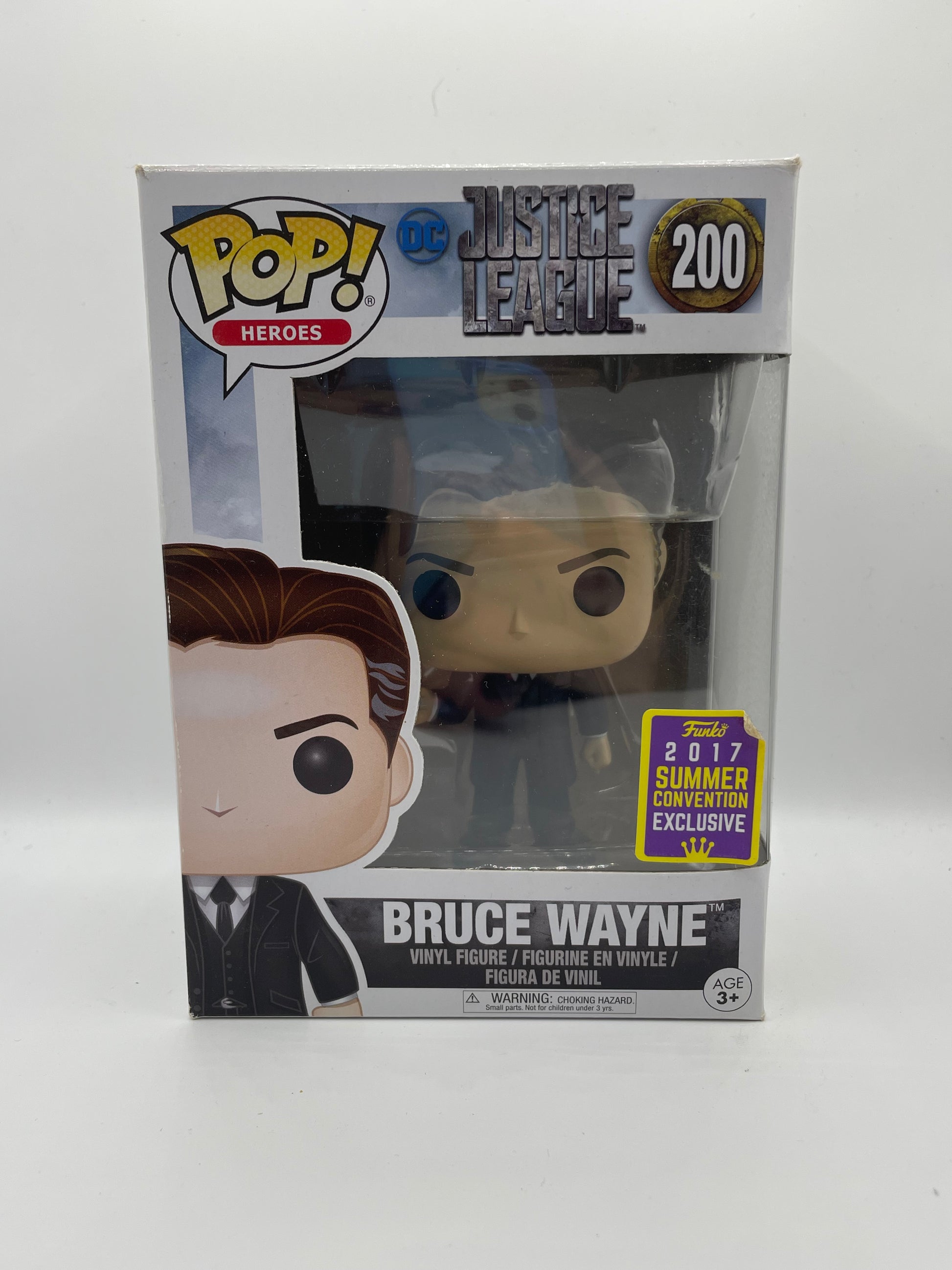Funko POP! Heroes DC Justice league #200 Bruce Wayne FRENLY BRICKS - Open 7 Days
