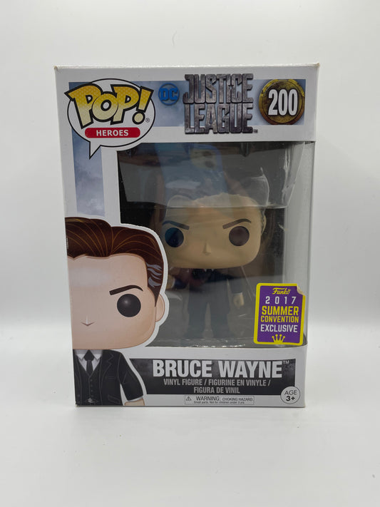 Funko POP! Heroes DC Justice league #200 Bruce Wayne FRENLY BRICKS - Open 7 Days