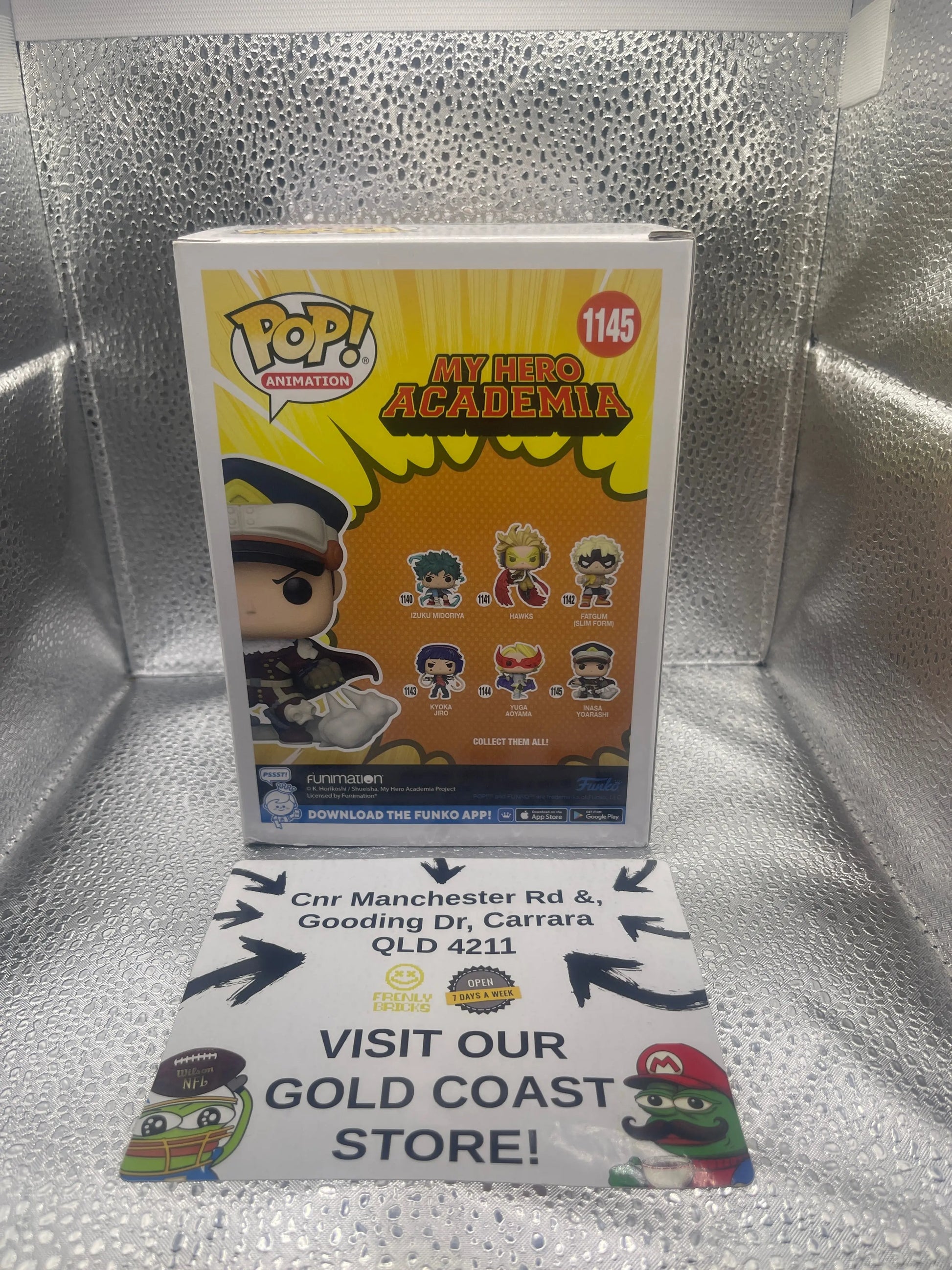 Funko POP! My Hero Academia Inasa Yoarashi #1145 FRENLY BRICKS - Open 7 Days