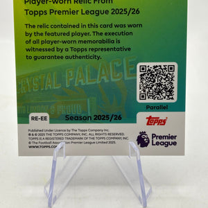 Eberechi Eze 2025-26 Topps Premier League Patch /150 FRENLY BRICKS - Open 7 Days