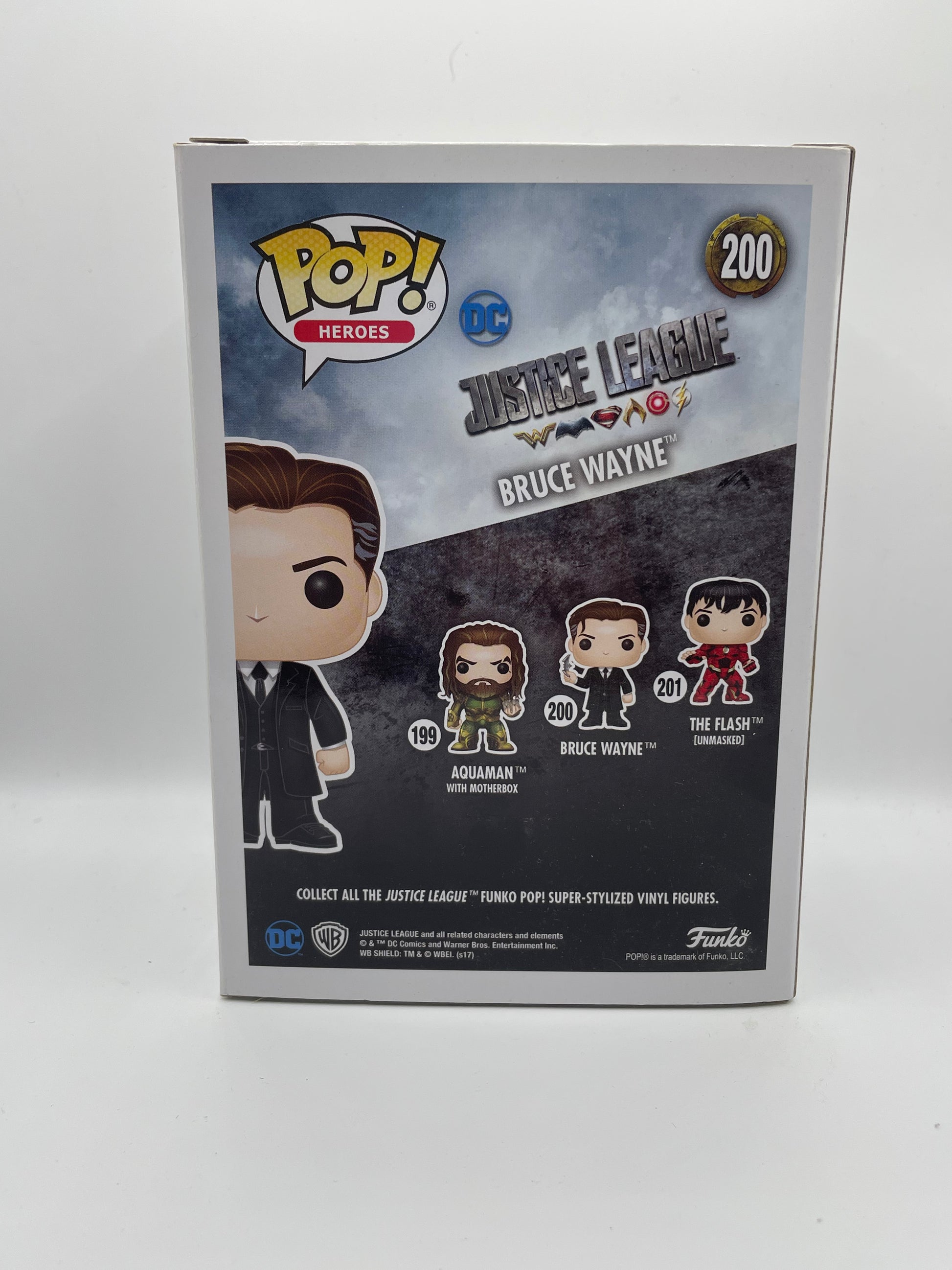 Funko POP! Heroes DC Justice league #200 Bruce Wayne FRENLY BRICKS - Open 7 Days