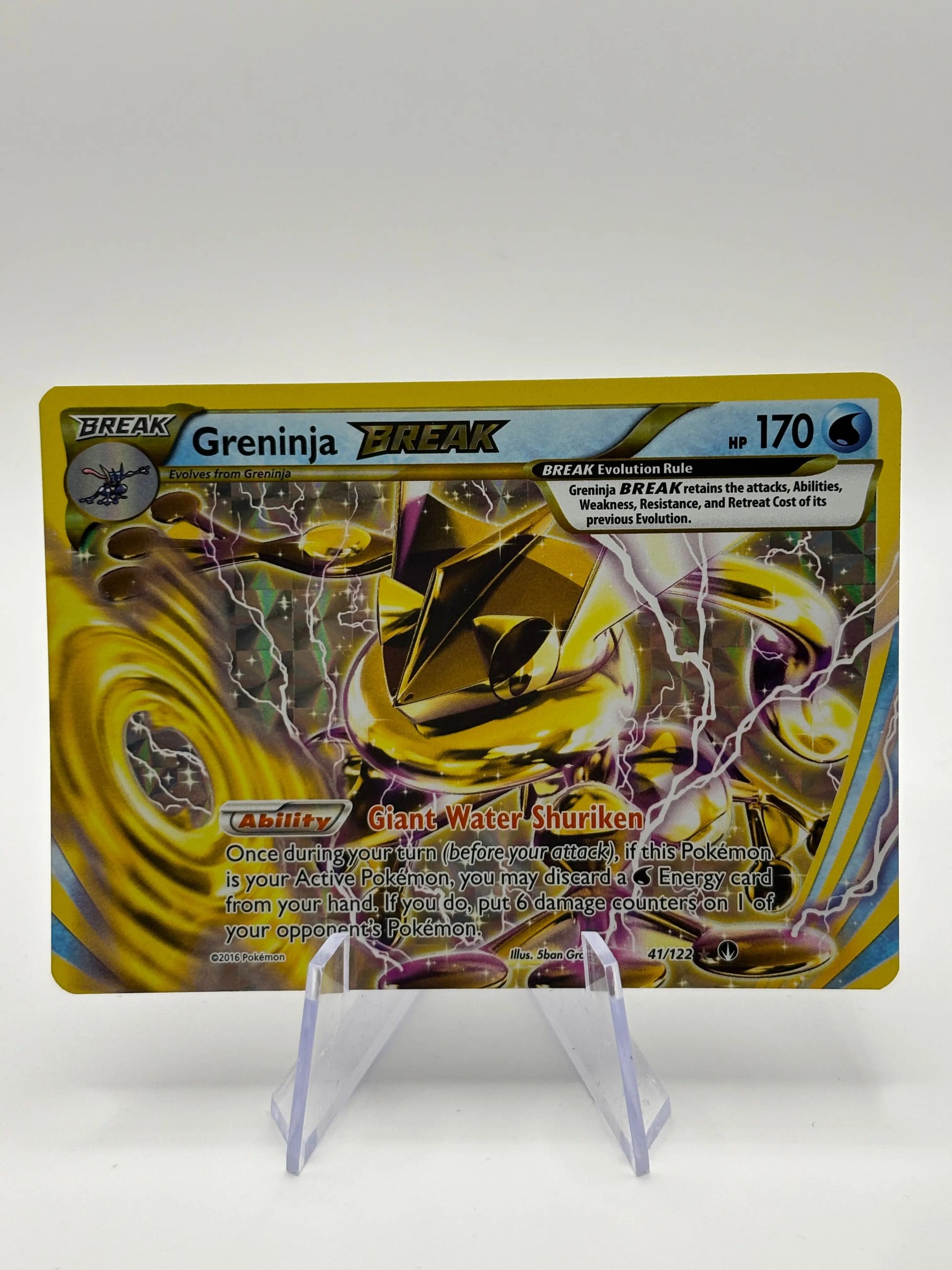 Pokemon TCY XY Breakpoint - Greninja Break 41/122 NM (3) FRENLY BRICKS - Open 7 Days image 1