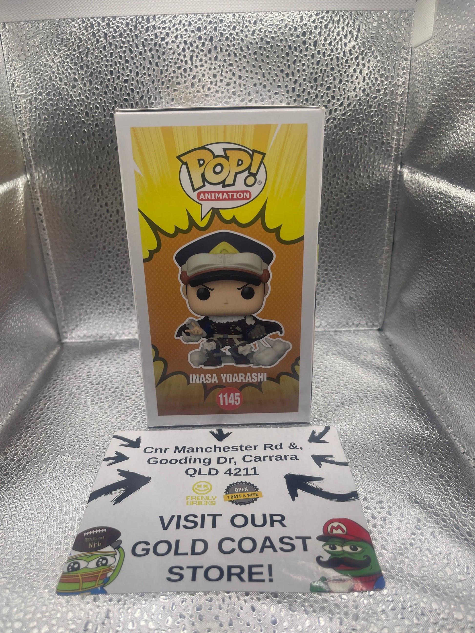 Funko POP! My Hero Academia Inasa Yoarashi #1145 FRENLY BRICKS - Open 7 Days