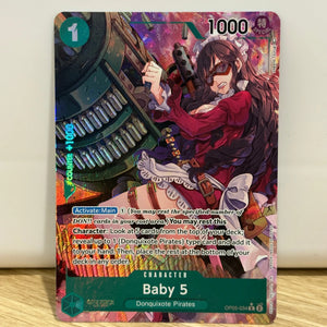 One Piece Card Game TCG Baby 5 OP05-034 Alt Art M/NM FRENLY BRICKS - Open 7 Days