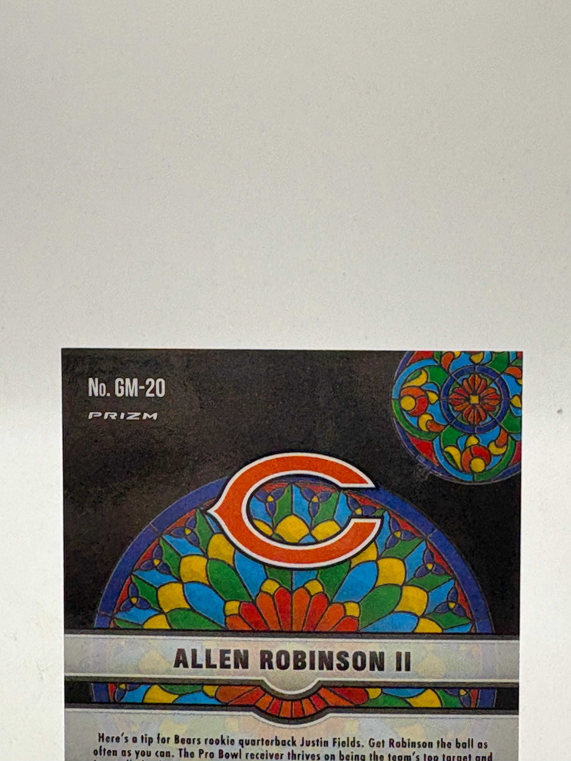 Allen Robinson II 2021 Mosaic Glass Mosaic Insert SSP #GM-20 Bears Case Hit FRENLY BRICKS - Open 7 Days image 3