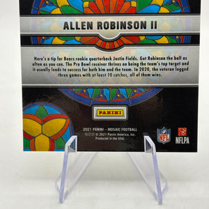 Allen Robinson II 2021 Mosaic Glass Mosaic Insert SSP #GM-20 Bears Case Hit FRENLY BRICKS - Open 7 Days