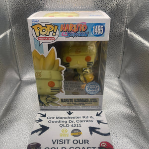 Funko POP! Naruto Uzumaki (Kurama Link Mode) Naruto Shippuden #1465 SE FRENLY BRICKS - Open 7 Days