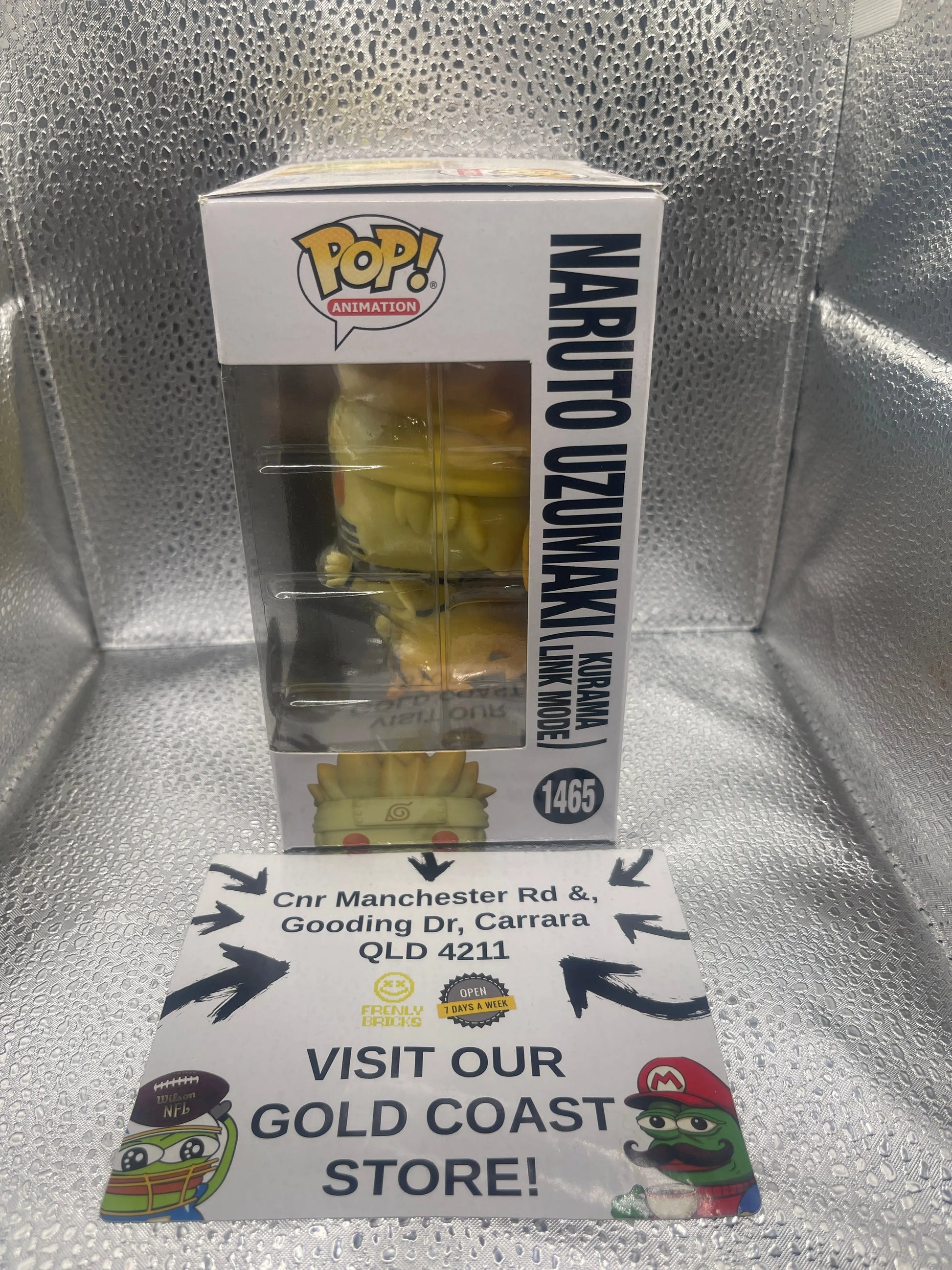 Funko POP! Naruto Uzumaki (Kurama Link Mode) Naruto Shippuden #1465 SE FRENLY BRICKS - Open 7 Days