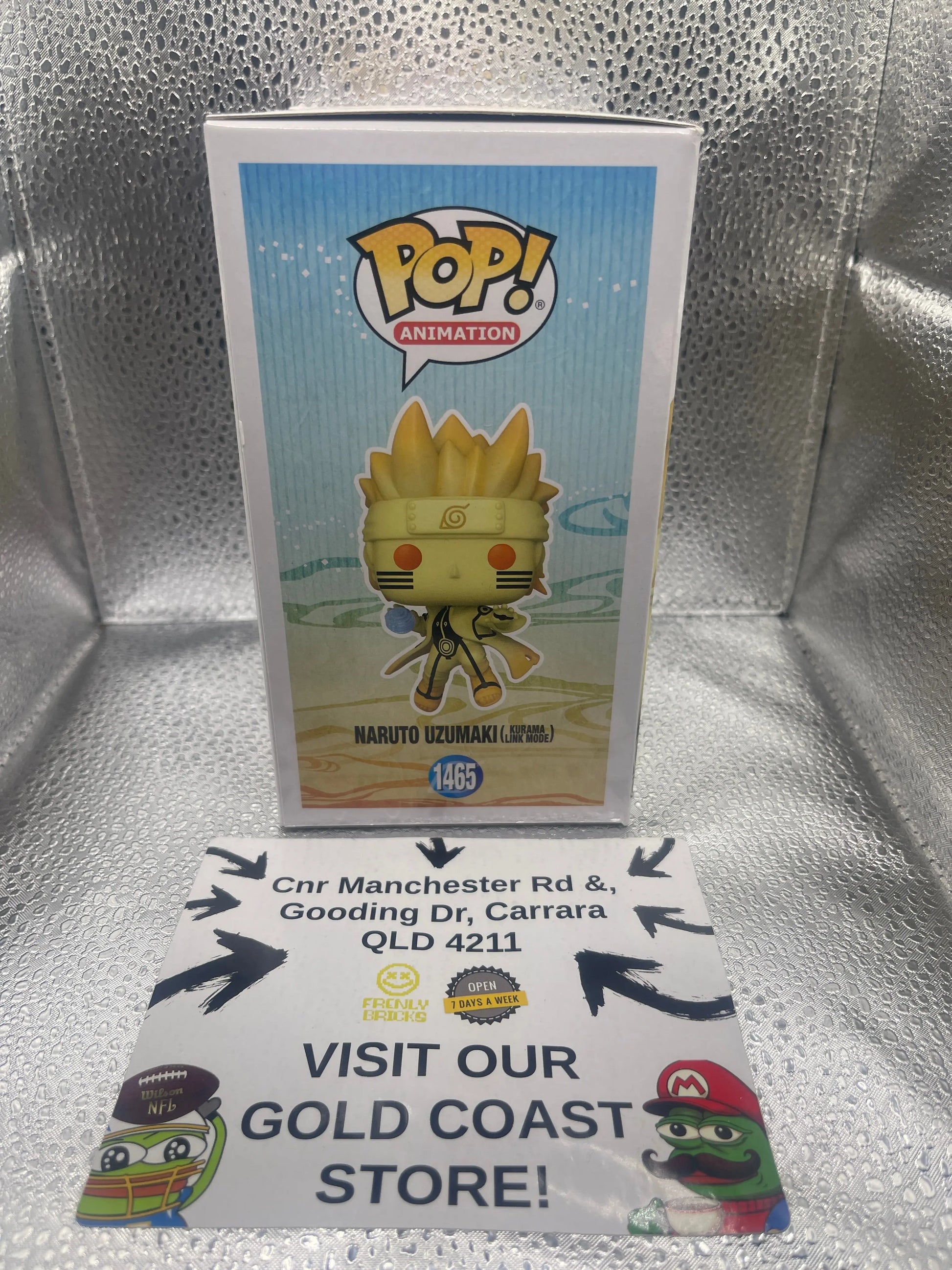 Funko POP! Naruto Uzumaki (Kurama Link Mode) Naruto Shippuden #1465 SE FRENLY BRICKS - Open 7 Days