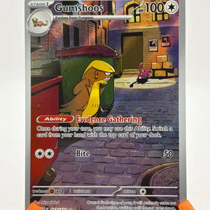Pokemon TCG Mega Evolutions- Gumshoos 153/132 Illustration Rare NM (1) FRENLY BRICKS - Open 7 Days