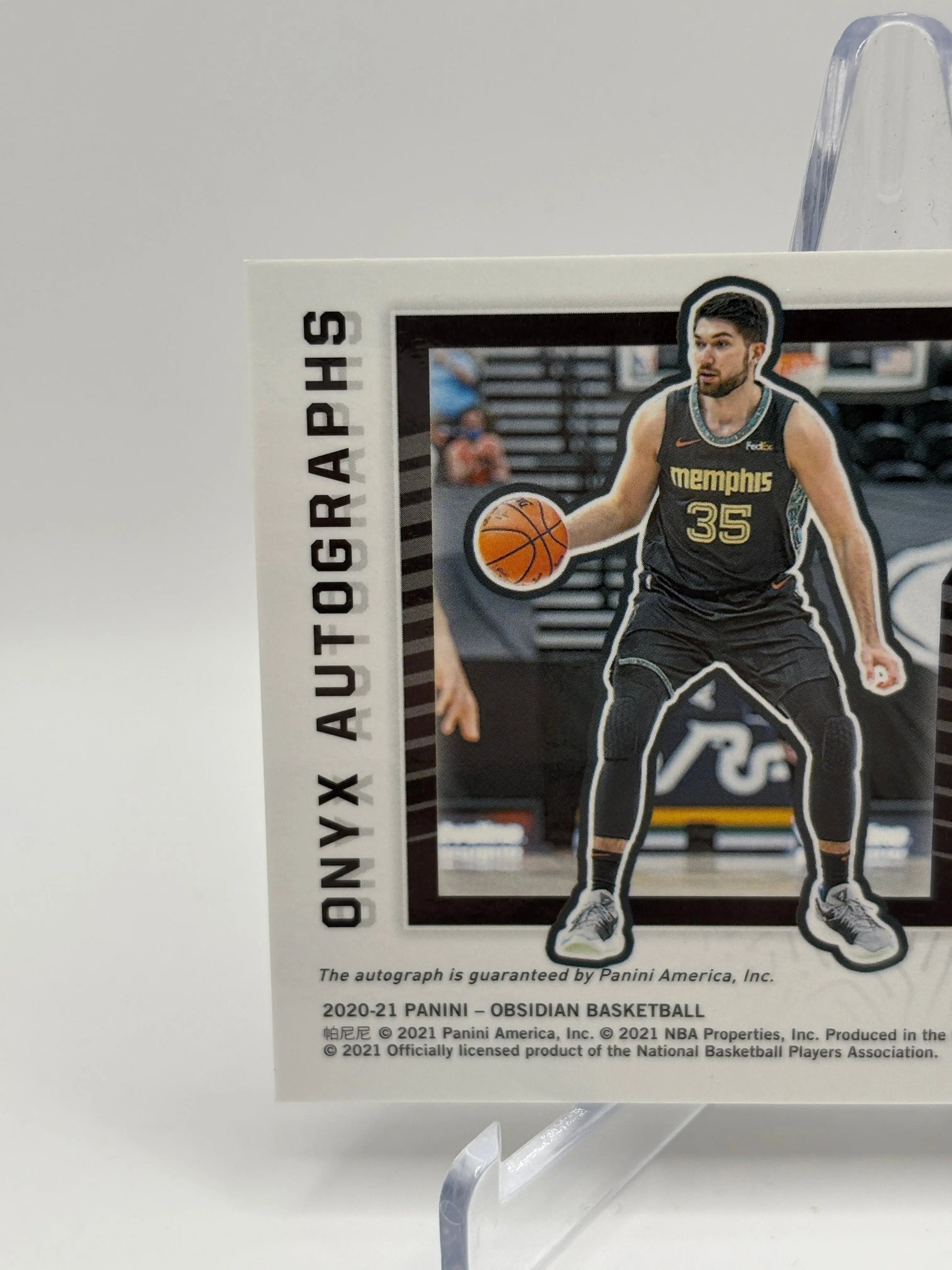 2020-21 Panini Obsidian Basketball #ONY-KLT Killian Tillie /25 Auto Green FRENLY BRICKS - Open 7 Days