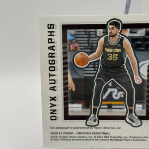 2020-21 Panini Obsidian Basketball #ONY-KLT Killian Tillie /25 Auto Green FRENLY BRICKS - Open 7 Days