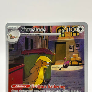 Pokemon TCG Mega Evolutions- Gumshoos 153/132 Illustration Rare NM (1) FRENLY BRICKS - Open 7 Days