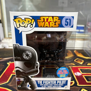 Funko Pop! Star Wars Tie Fighter Pilot #51 New York Comic Con Limited Edition FRENLY BRICKS - Open 7 Days