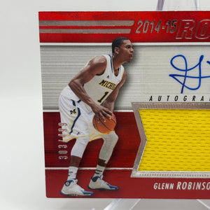 2014-15 SPX Basketball - Glenn Robinson III RPA /499 Rookie Auto FRENLY BRICKS - Open 7 Days